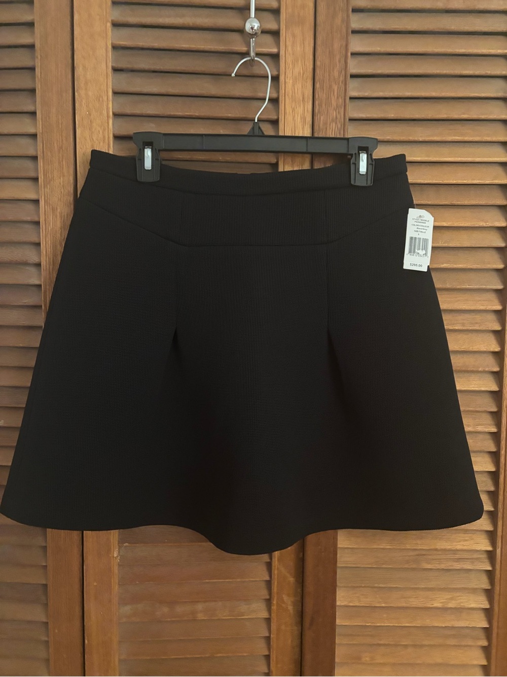 Pink Tartan Black Textured Mini Skirt.size 8. NWT.